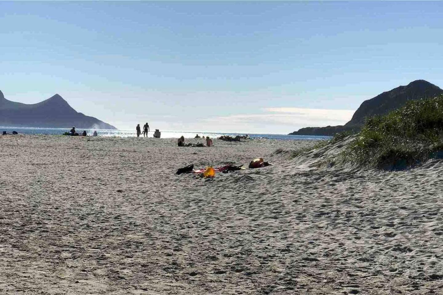 Haukland Beach House Leknes Bagian luar foto