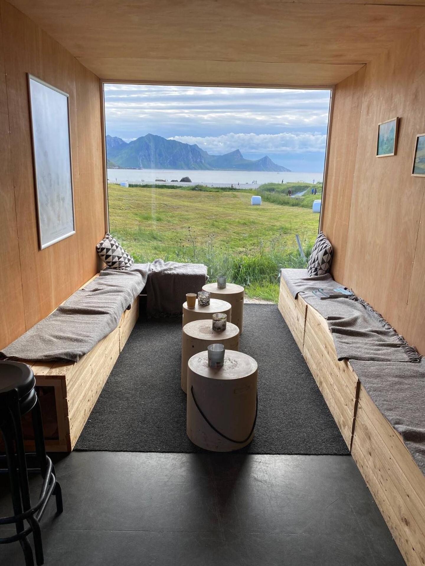 Haukland Beach House Leknes Bagian luar foto