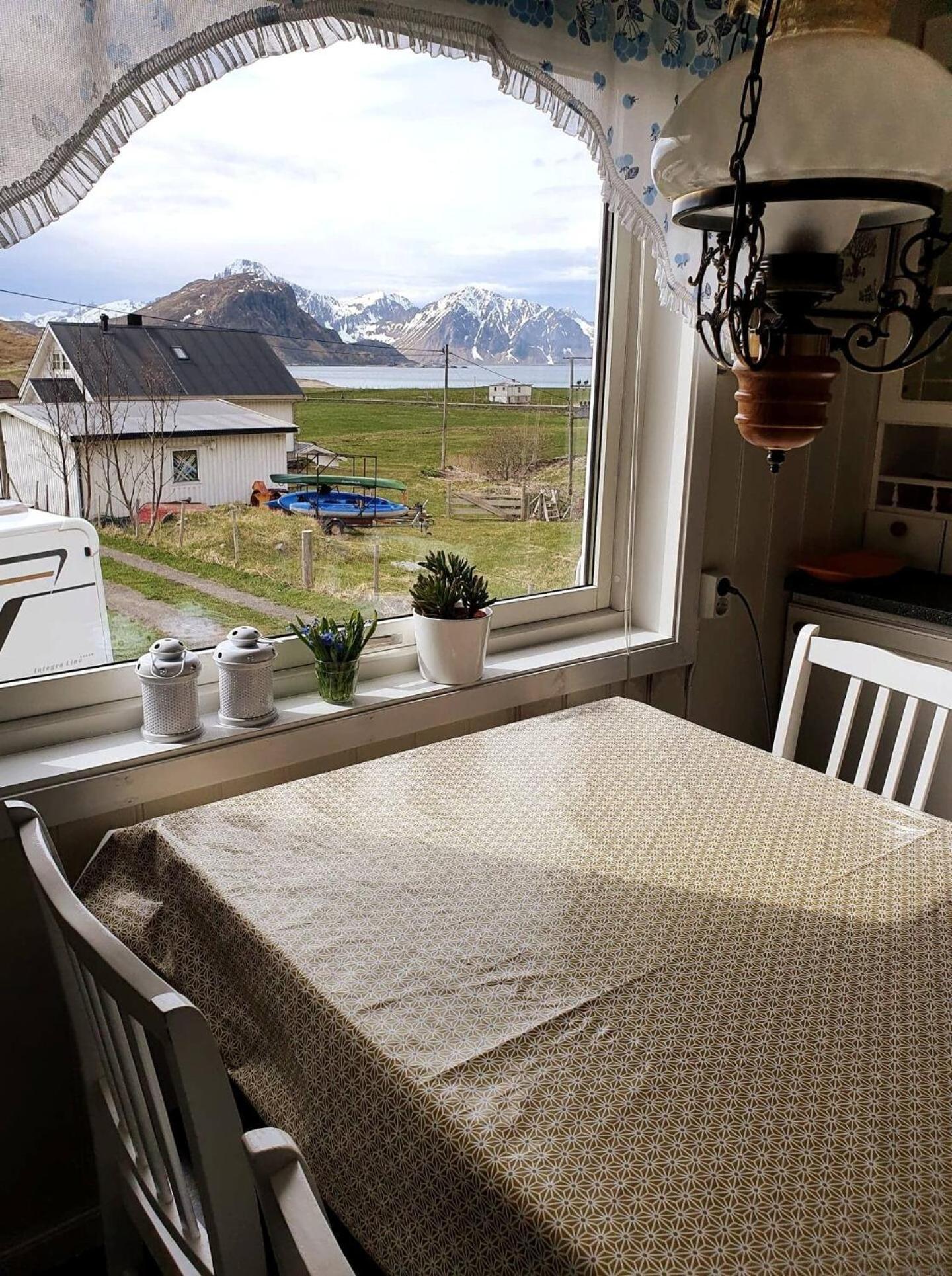 Haukland Beach House Leknes Bagian luar foto